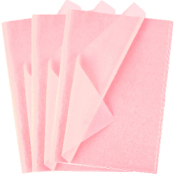 Бумага тишью односторонняя светло-розовая 76х50см, 500 листов 14г/м